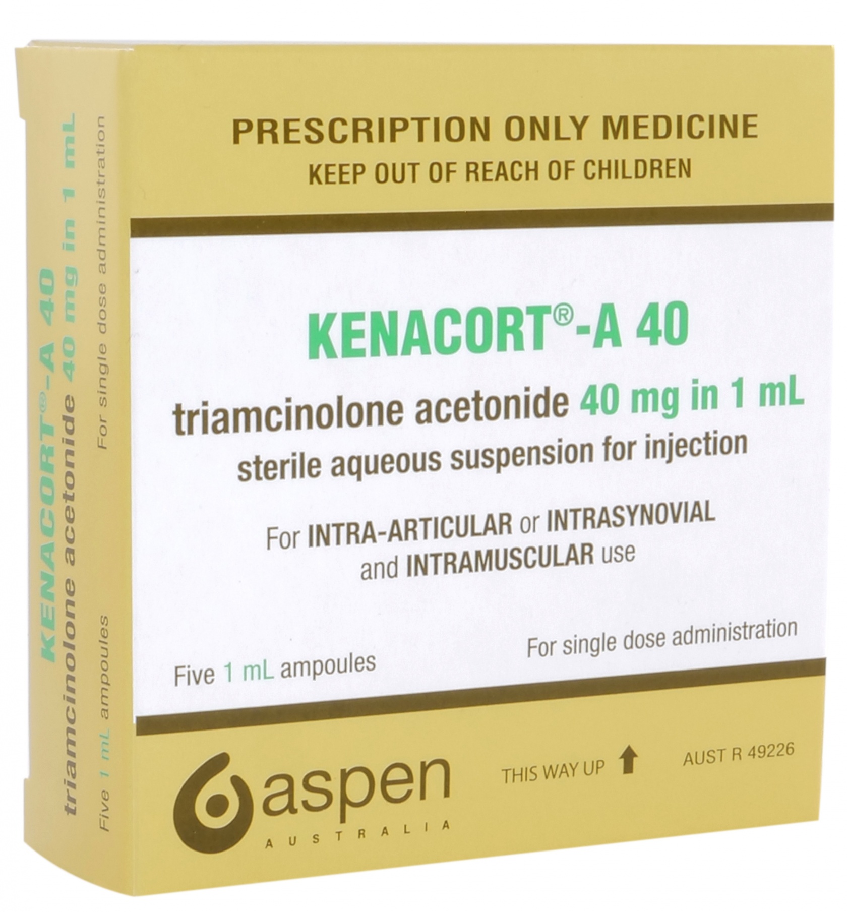 Kenacort Injection A-40 40mg x 1ml